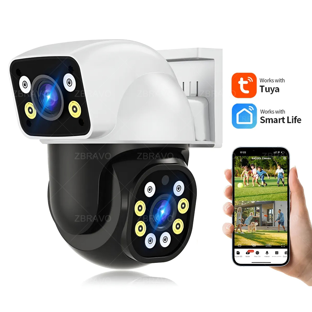 Home Security Panel - Smartlife 8MP WiFi Tuya Outdoor Camera