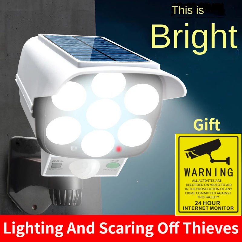 Home Security Guard - Outdoor Solar Light Motion Sensor Security