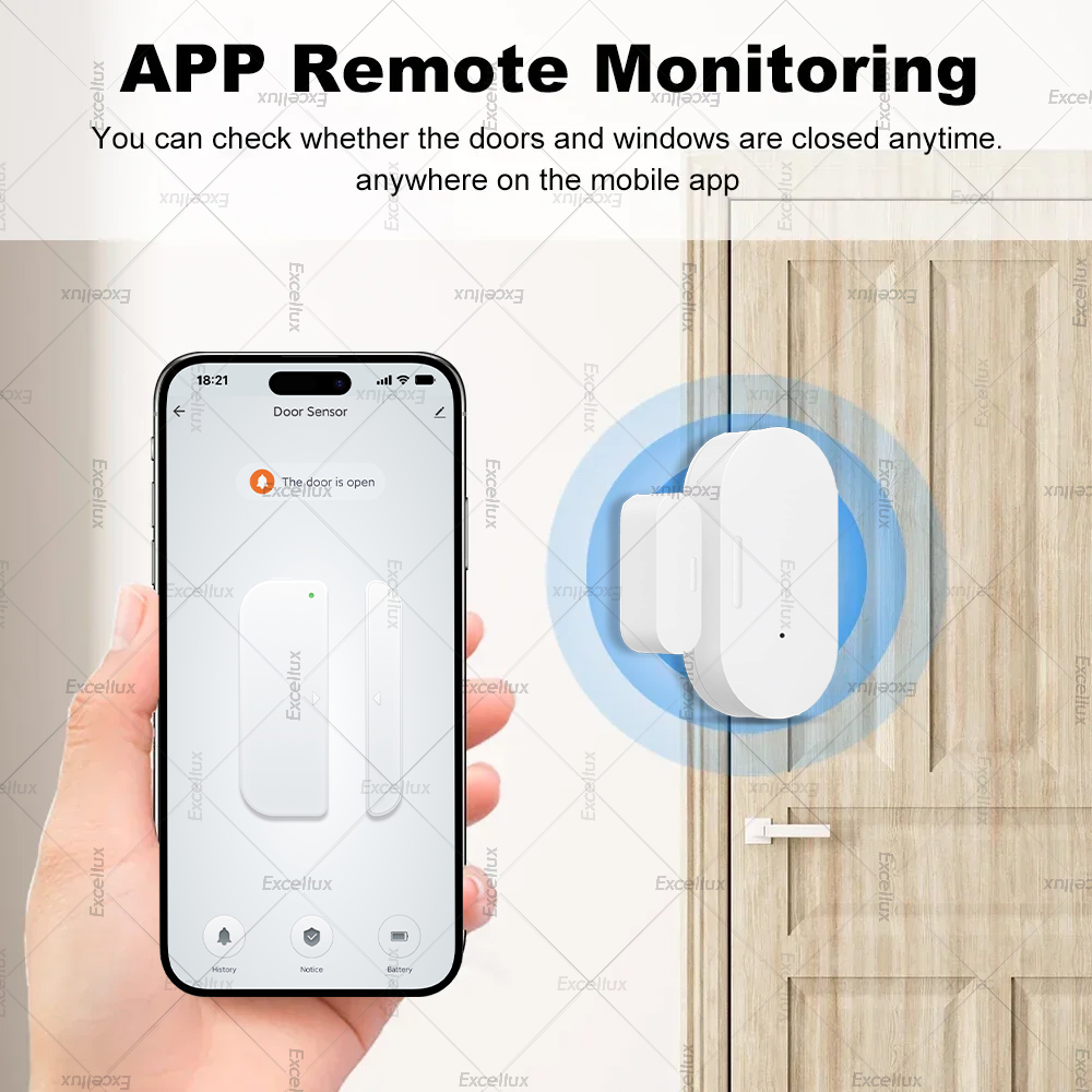 Zigbee 3.0 Door Window Sensor  - Home Security Guard ulasan dan harga