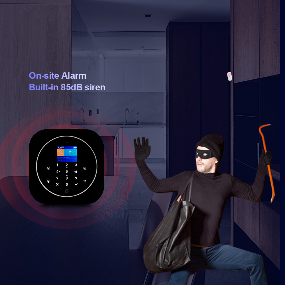 KERUI G12 2G Wifi Wireless Hom - Home Security No Wifi ulasan dan harga