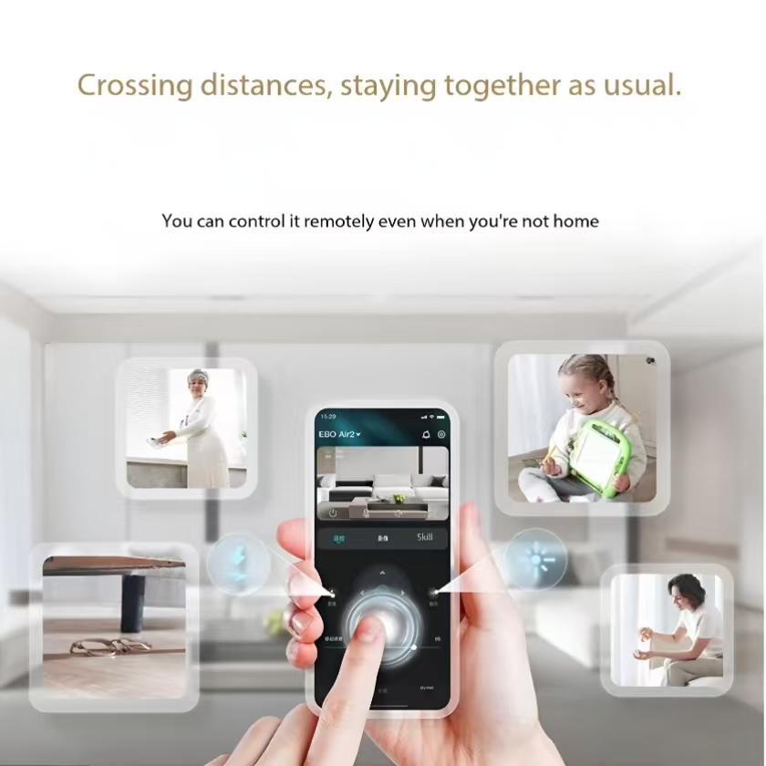 Enabot EBO AIR 2 Companion Rob - Home Security Robot Dog ulasan dan harga