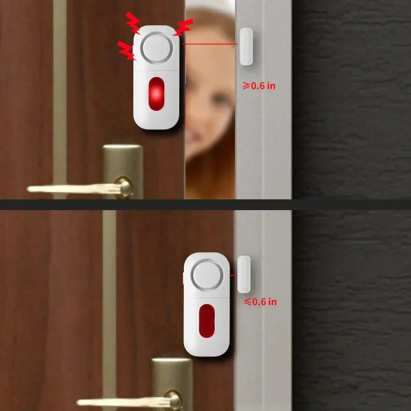 Door Window Sensor Wireless Bu - Door Wedge Alarm ulasan dan harga