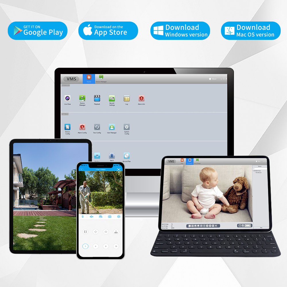 4K Security Camera System kit  - Home Security Video Systems ulasan dan harga