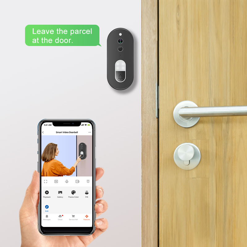 Tuya 1080P HD Wireless WiFi Vi - Home Security Doorbell Camera ulasan dan harga