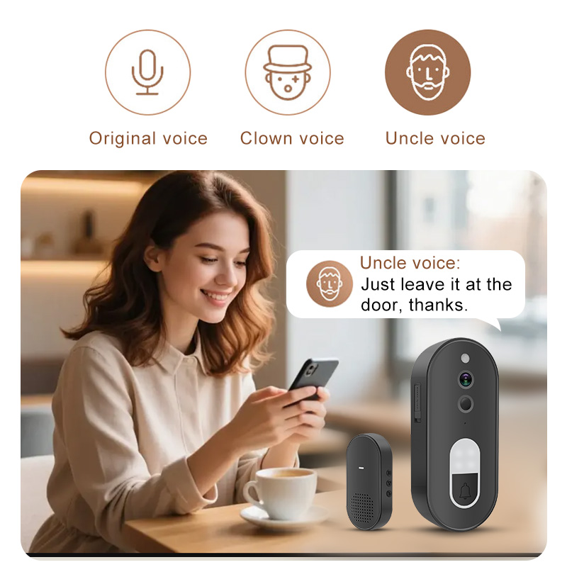 Tuya 1080P HD Wireless WiFi Vi - Home Security Doorbell Camera ulasan dan harga