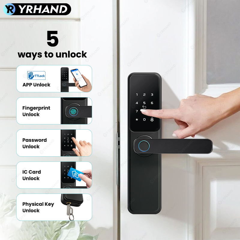 Bluetooth TTLock App Fingerpri - Home Security Key ulasan dan harga