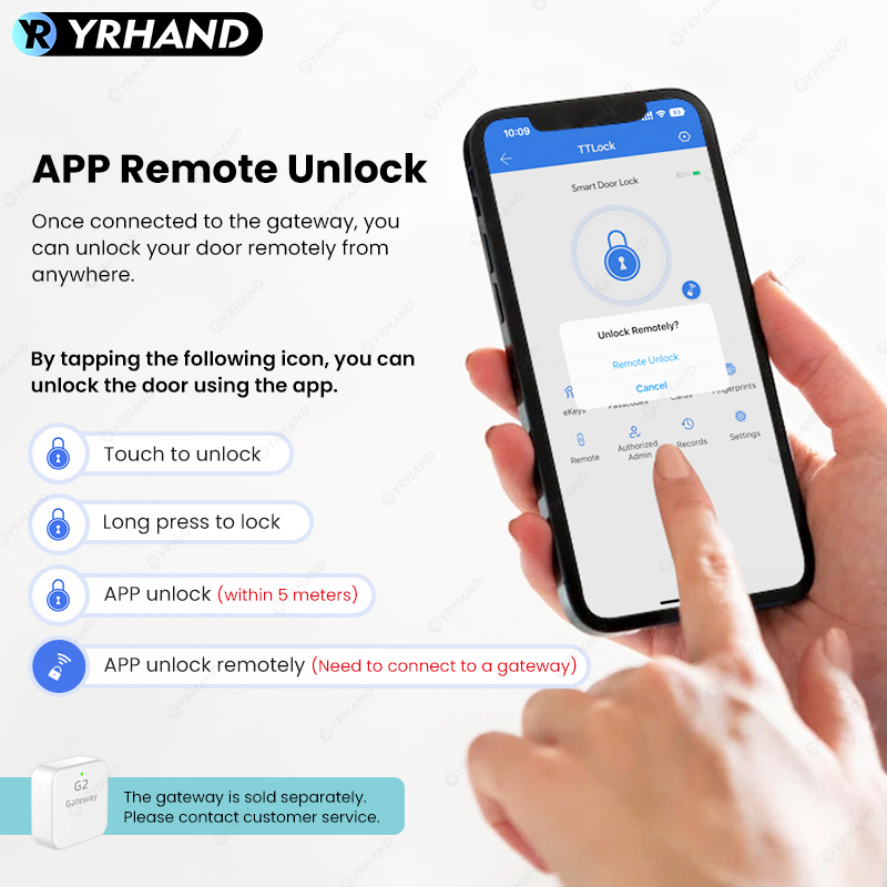 Bluetooth TTLock App Fingerpri - Home Security Key ulasan dan harga