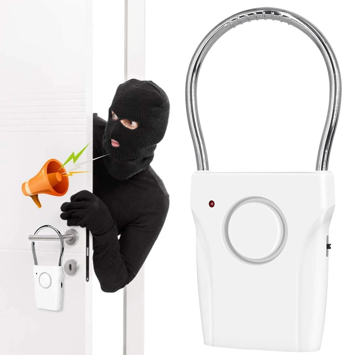 Door Handle Alarm 110dB Door S - Door Wedge Alarm ulasan dan harga