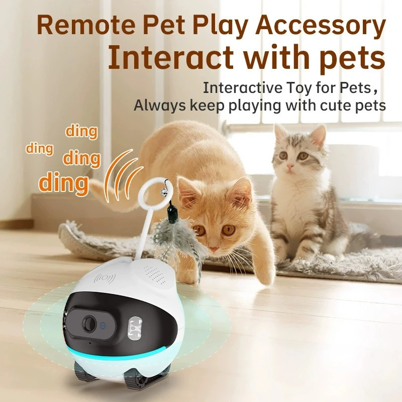 2MP 1080P Ubox APP Smart Pet G - Home Security Robot Dog ulasan dan harga