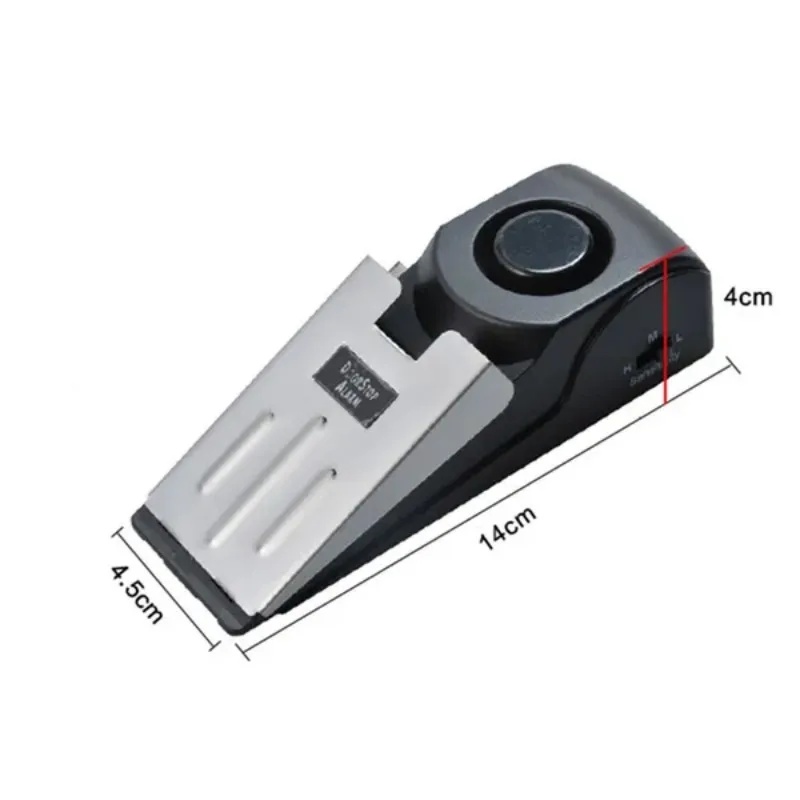 New 120dB Door Stop Alarm Syst - Door Wedge Alarm ulasan dan harga