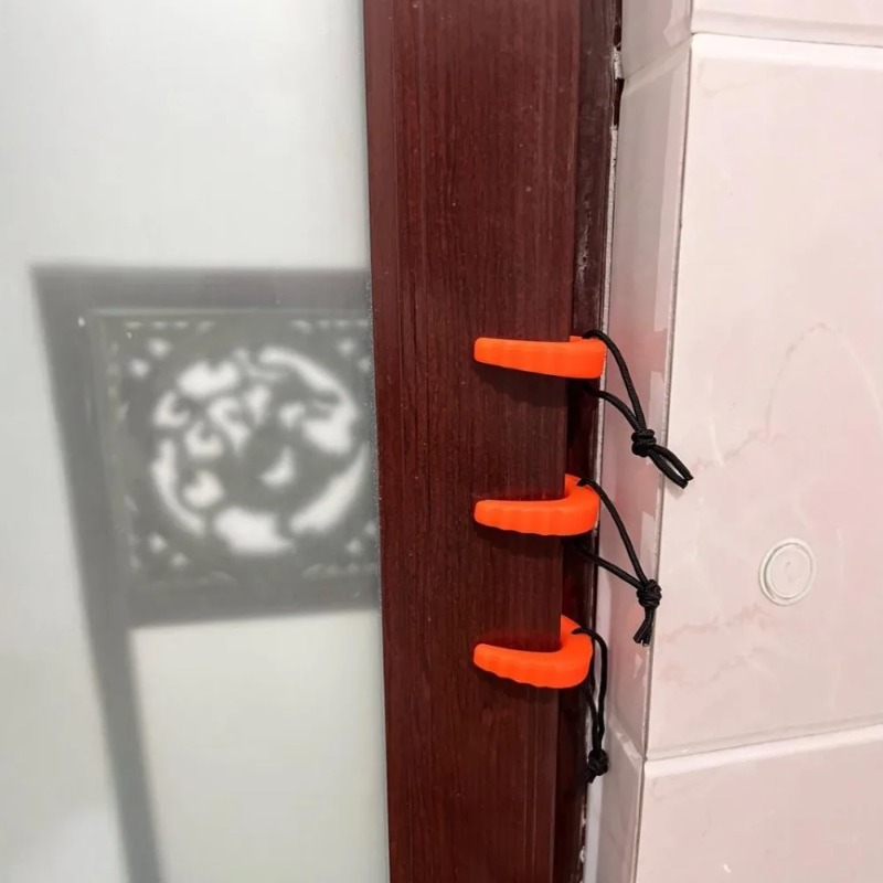 Easy to Use Rubber Door Jam Fi - Door Wedge Alarm ulasan dan harga