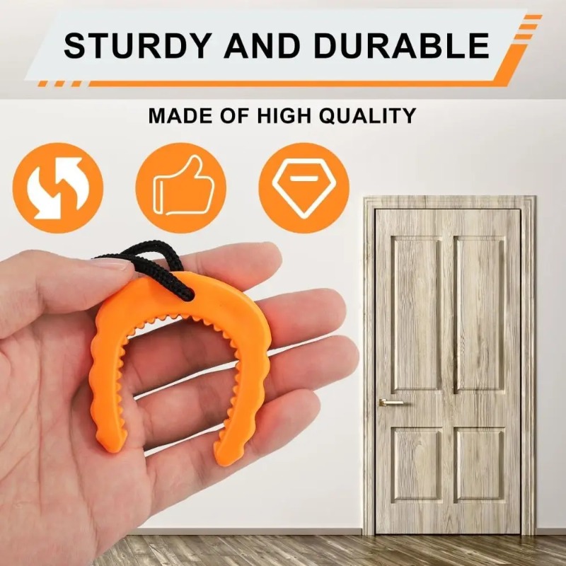 Easy to Use Rubber Door Jam Fi - Door Wedge Alarm ulasan dan harga
