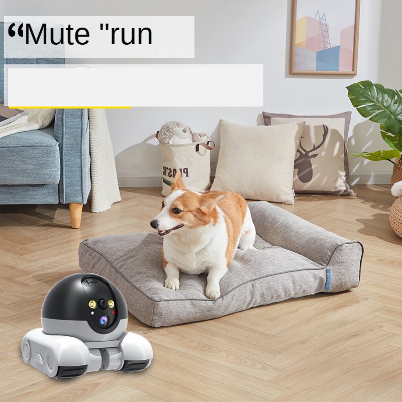 Smart Dual Lens IP Dome Robot  - Home Security Robot Dog ulasan dan harga