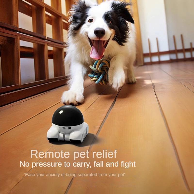 Smart Dual Lens IP Dome Robot  - Home Security Robot Dog ulasan dan harga