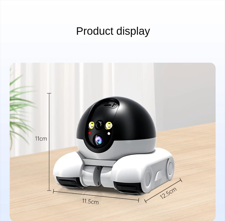 Smart Dual Lens IP Dome Robot  - Home Security Robot Dog ulasan dan harga