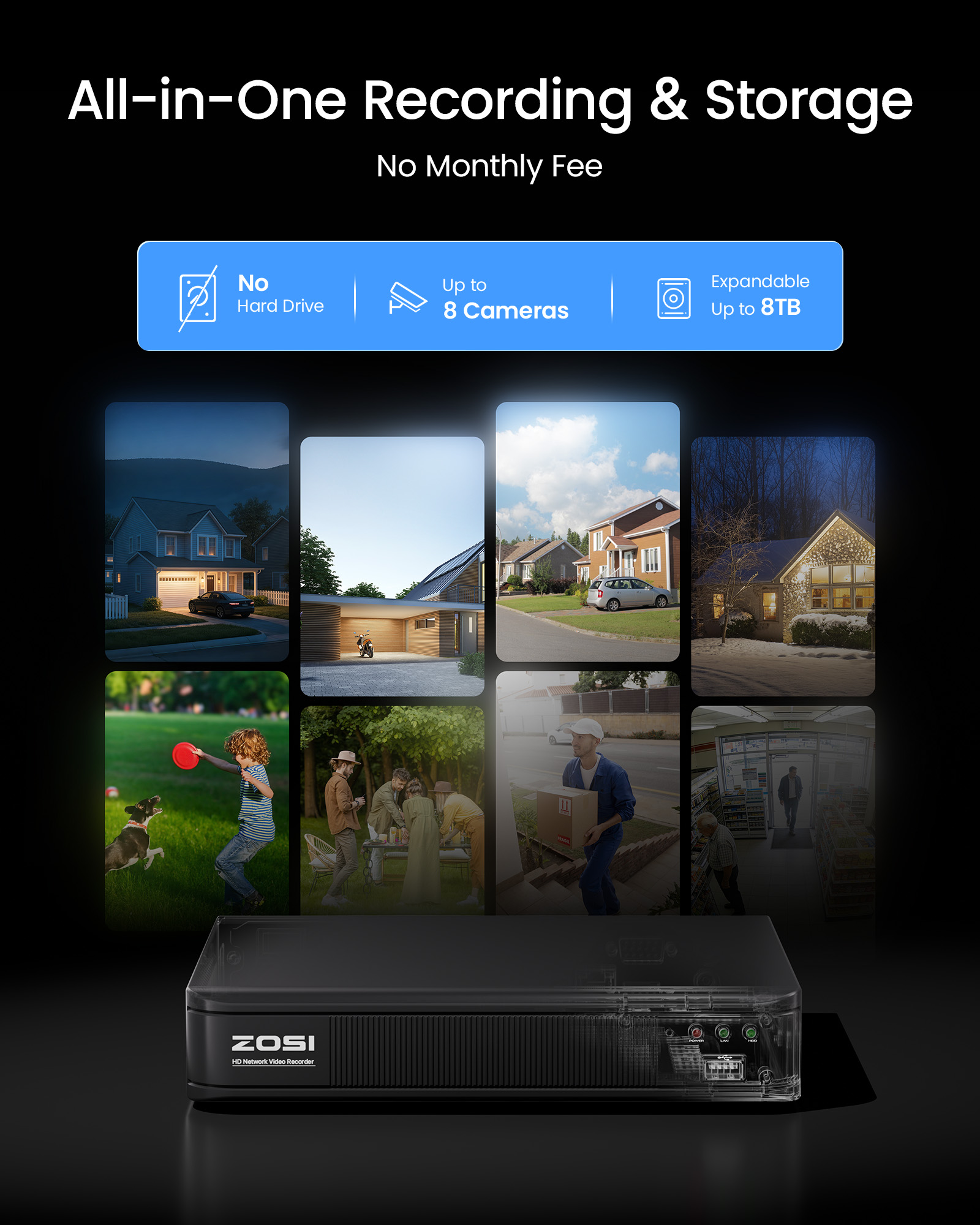 ZOSI 3K Lite Wired CCTV Securi - Home Security Guard ulasan dan harga