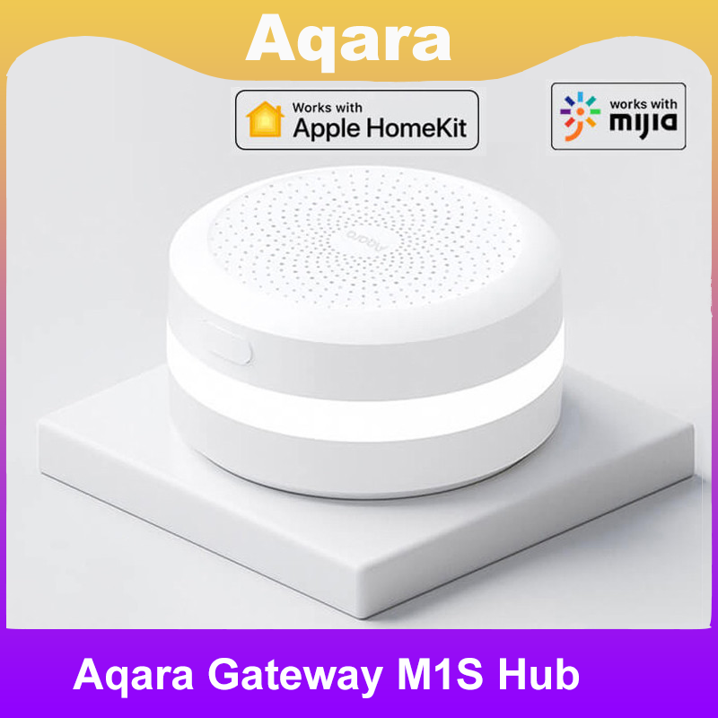 Aqara Gateway M1S Hub ZigBee F - Mi Home Security Xiaomi ulasan dan harga