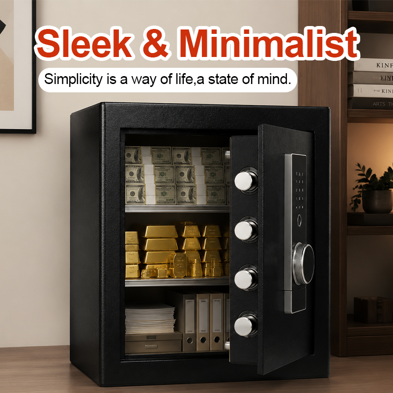 Biometric Fingerprint Safe Box - Home Security Key ulasan dan harga