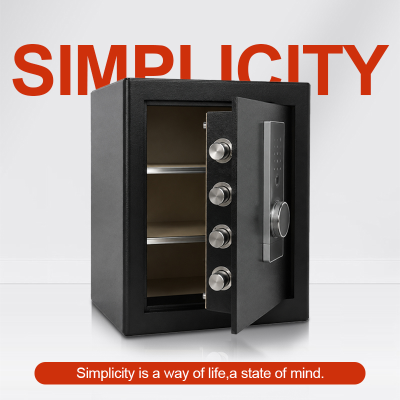 Biometric Fingerprint Safe Box - Home Security Key ulasan dan harga