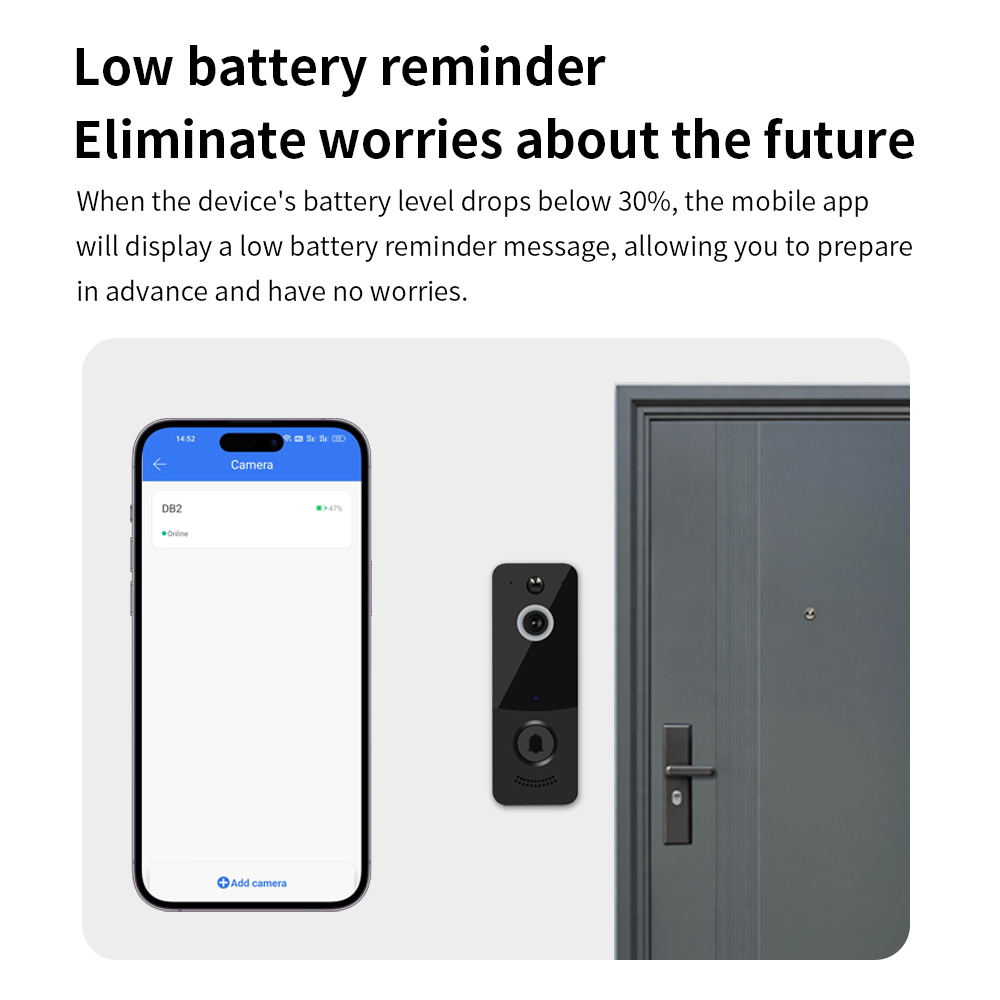 1080P WIFI Video Doorbell TTLO - Home Security Doorbell Camera ulasan dan harga