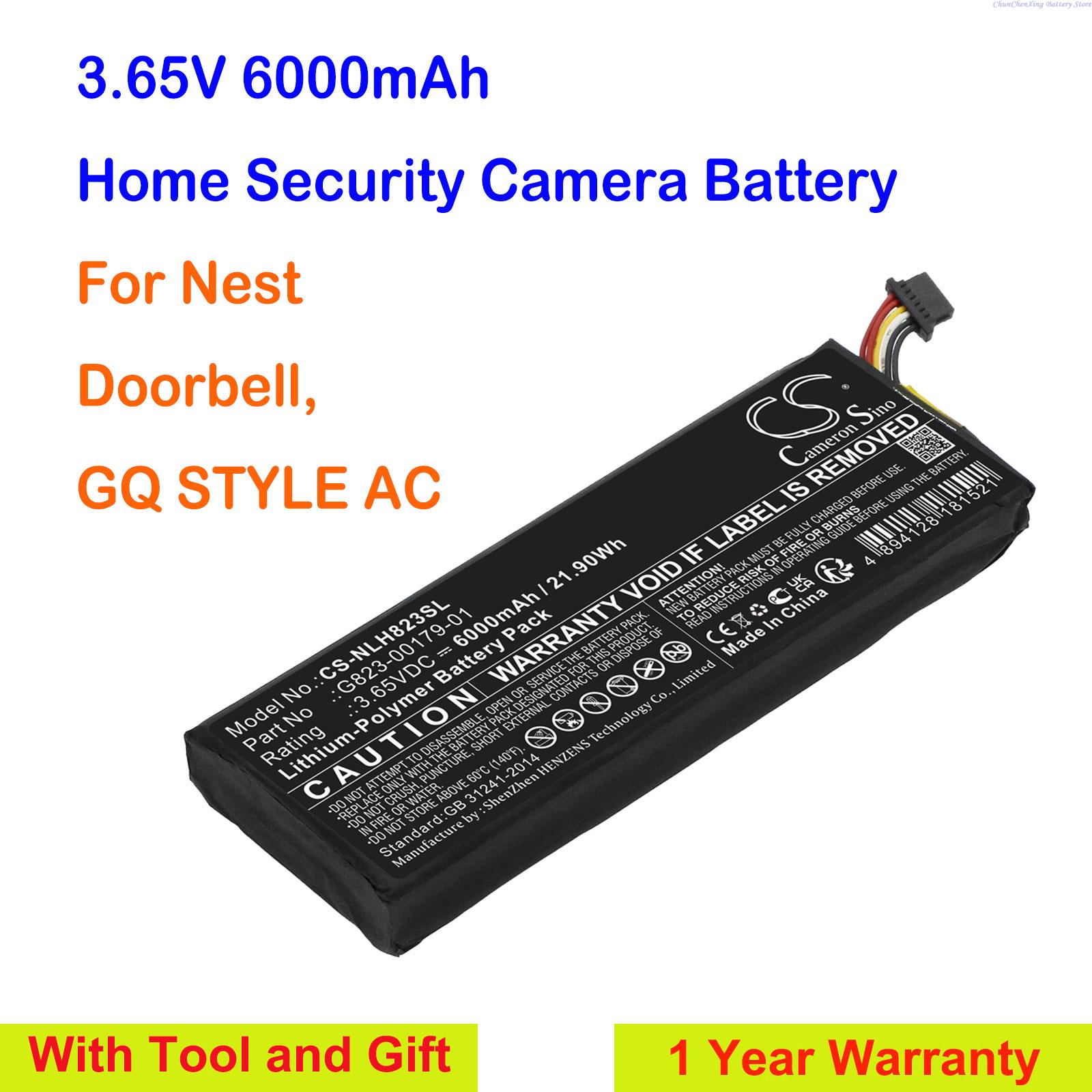 Cameron Sino 6000mAh Home Secu - Home Security Doorbell Camera ulasan dan harga