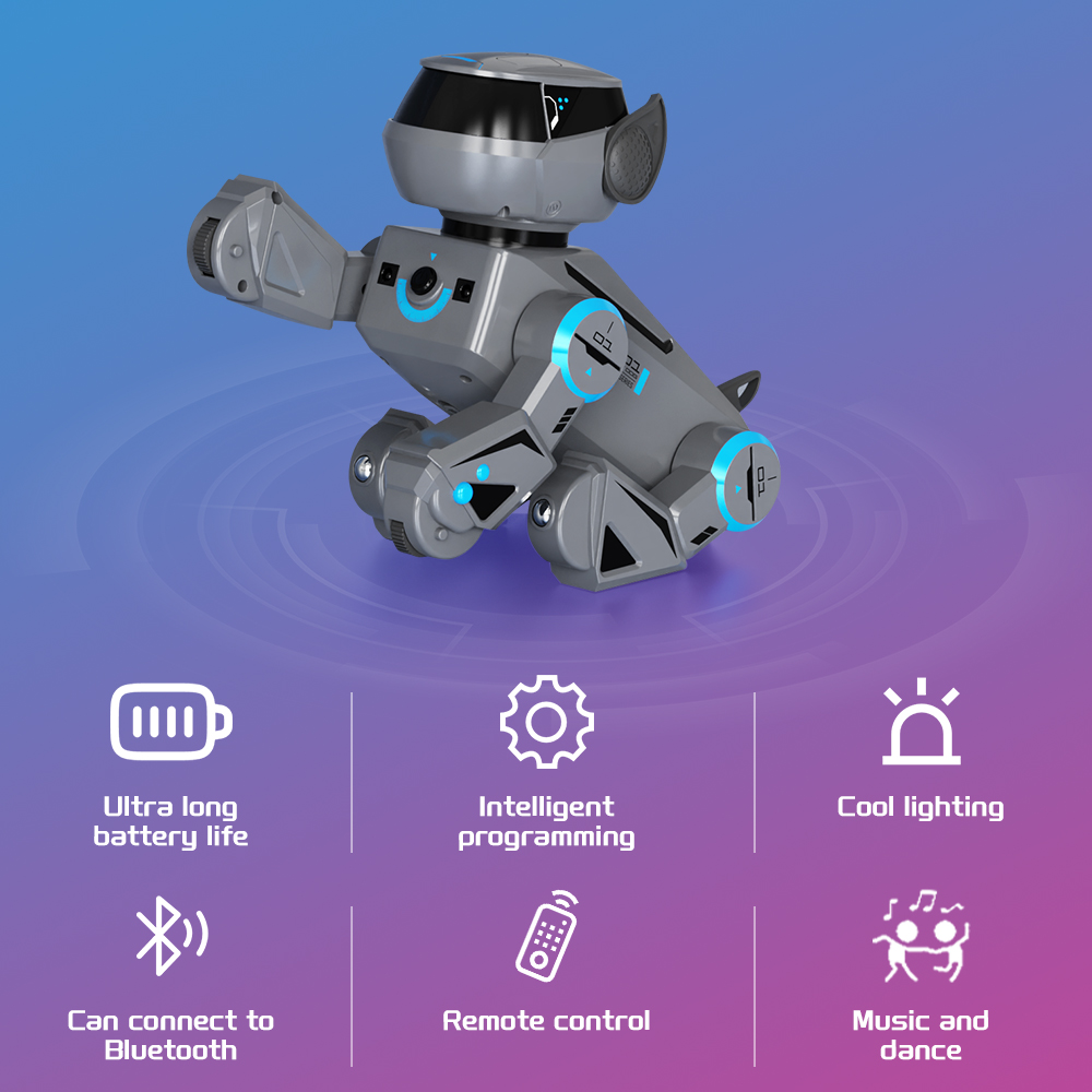 Smart Robot Dog Toy Bluetooth  - Home Security Robot Dog ulasan dan harga