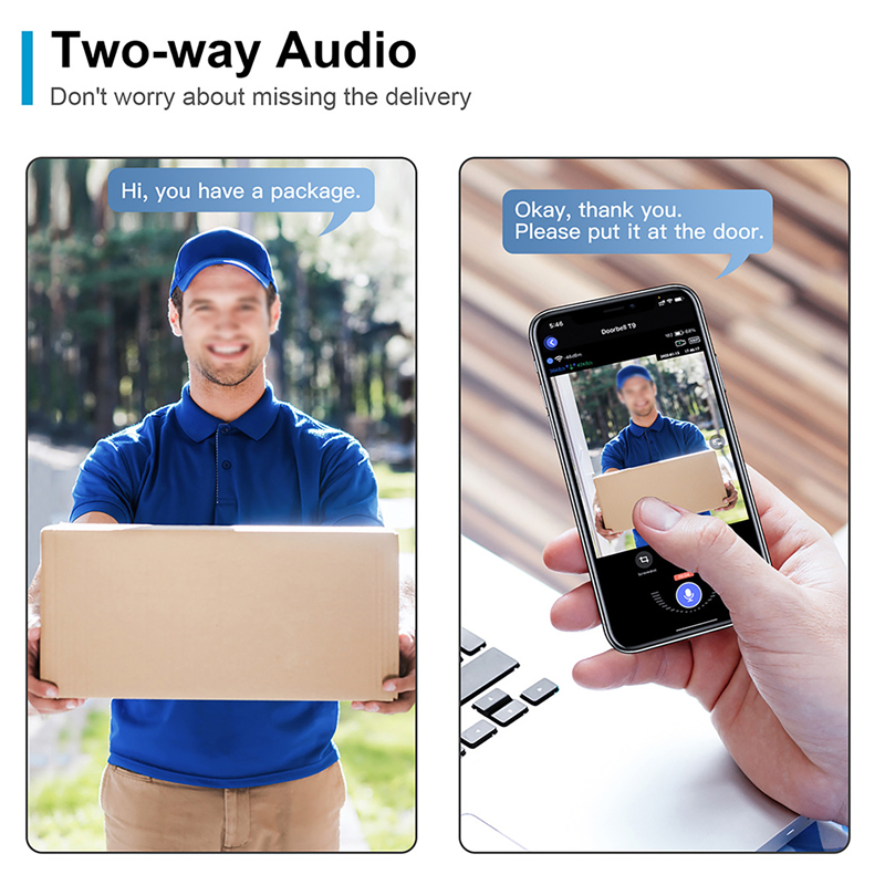 WiFi Smart Video Doorbell Came - Home Security Camera Installation ulasan dan harga