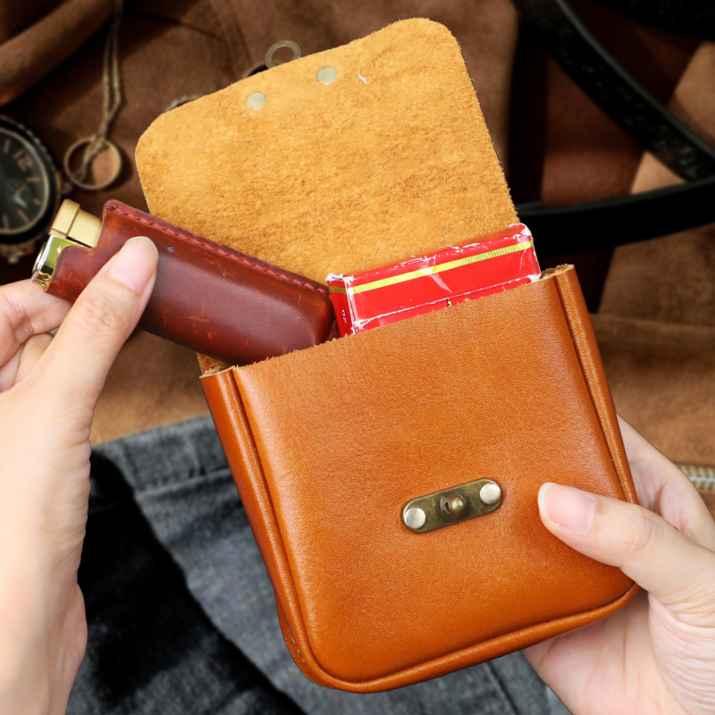 Soft Cowhide Small Waist Bag G - Home Security Key ulasan dan harga