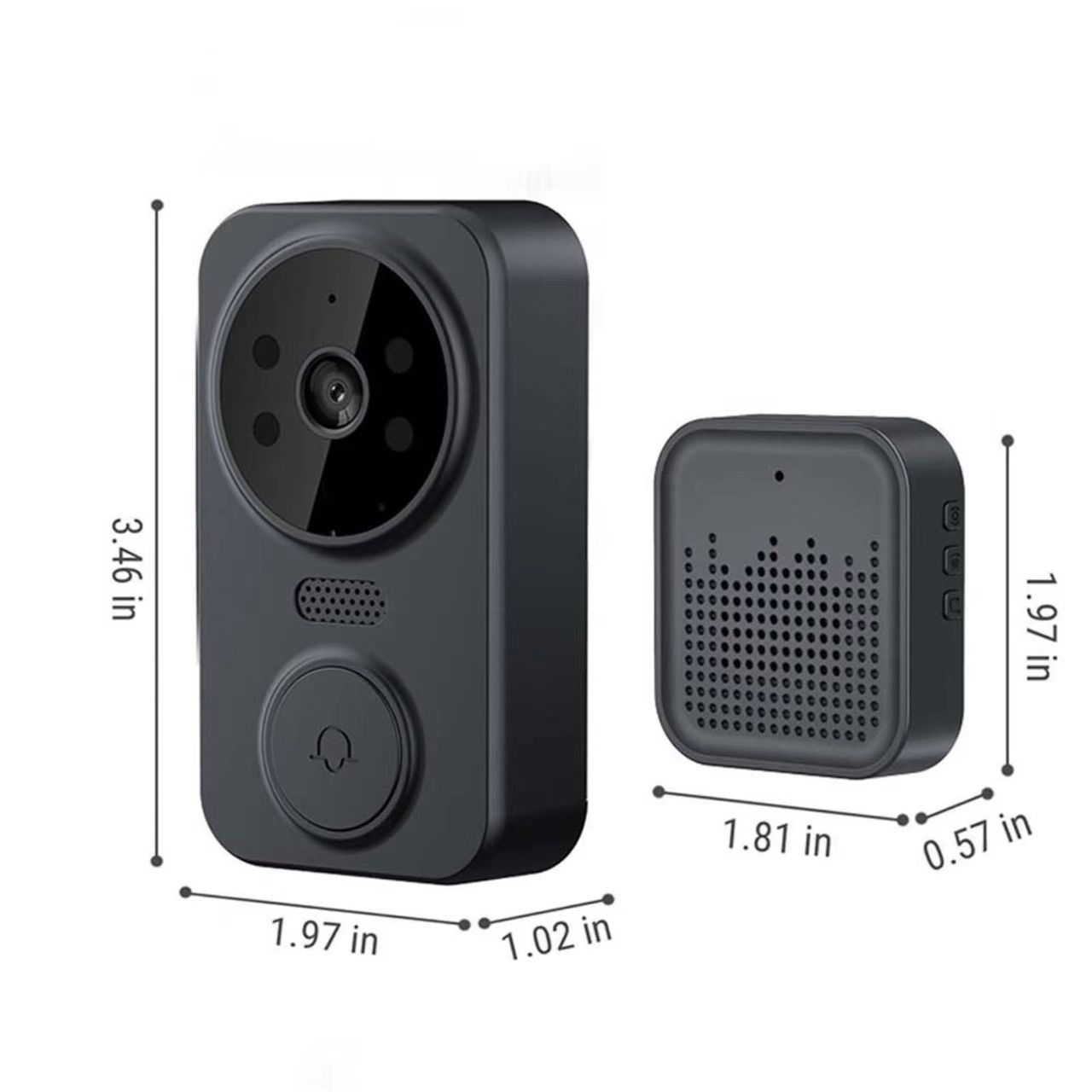 Tuya WIFI Doorbell Smart Home  - Home Security Doorbell Camera ulasan dan harga