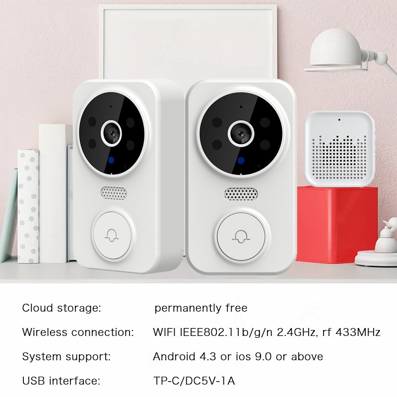 Tuya WIFI Doorbell Smart Home  - Home Security Doorbell Camera ulasan dan harga