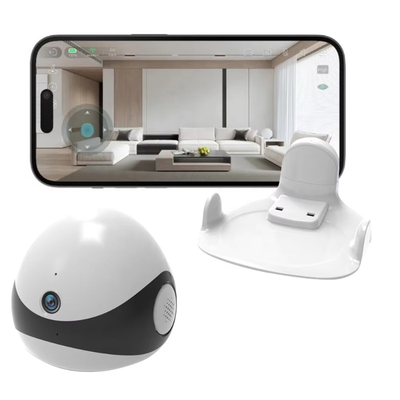 Wireless 2K HD Mobile Pet Comp - Home Security Robot Dog ulasan dan harga