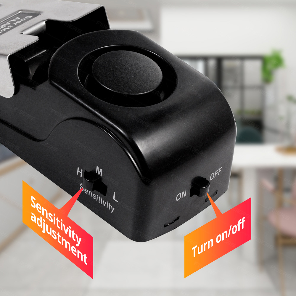 FUERS Door Stop Alarm System 1 - Door Wedge Alarm ulasan dan harga