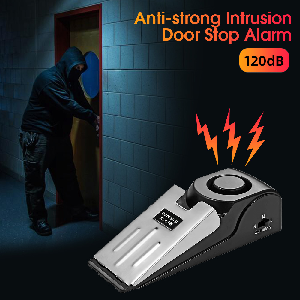 FUERS Door Stop Alarm System 1 - Door Wedge Alarm ulasan dan harga