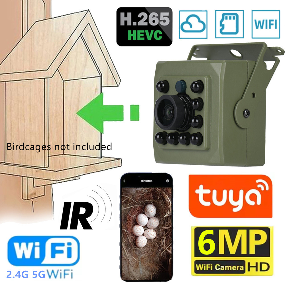 6MP 4MP POE 2K Tuya Mini Wirel - Home Security Video Systems ulasan dan harga