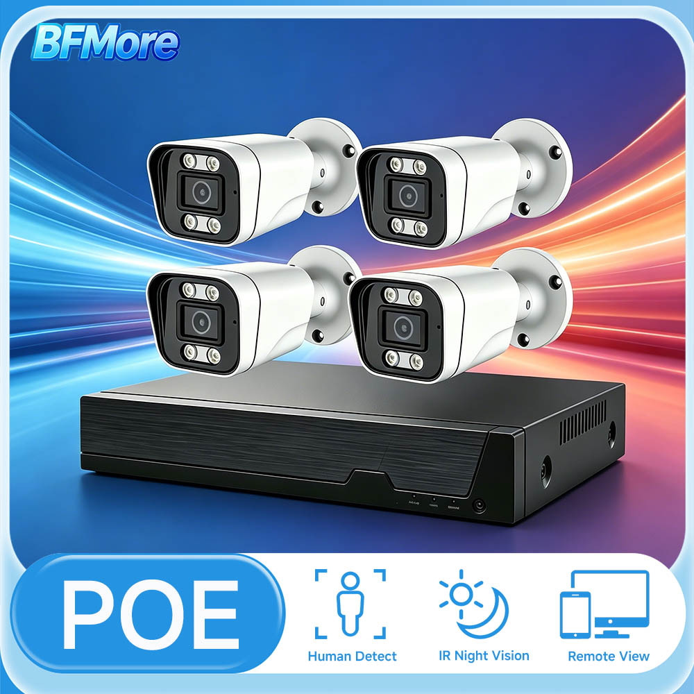 BFMore 8MP 4K Ai Human Detecti - Home Security Video Systems ulasan dan harga
