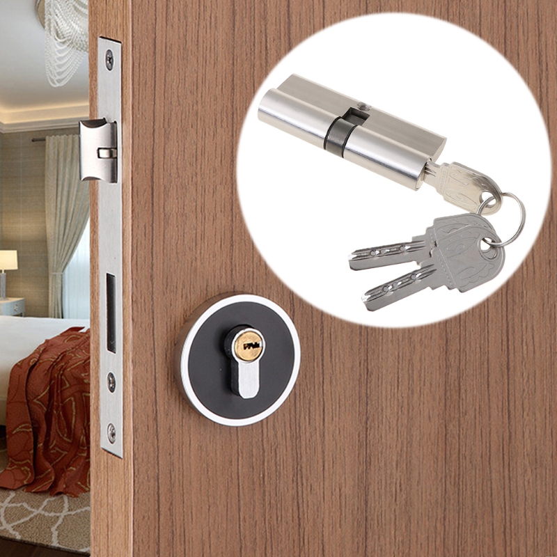 Keyed Entry Door Lock Cylinder - Home Security Key ulasan dan harga