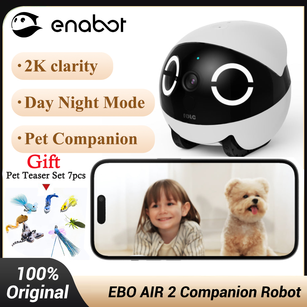 Enabot EBO AIR 2 Home Security - Home Security Robot Dog ulasan dan harga