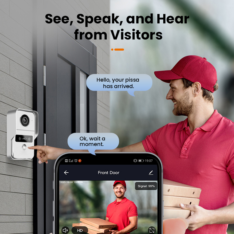 Tuya Smart 1080P Doorbell Came - Home Security Doorbell Camera ulasan dan harga
