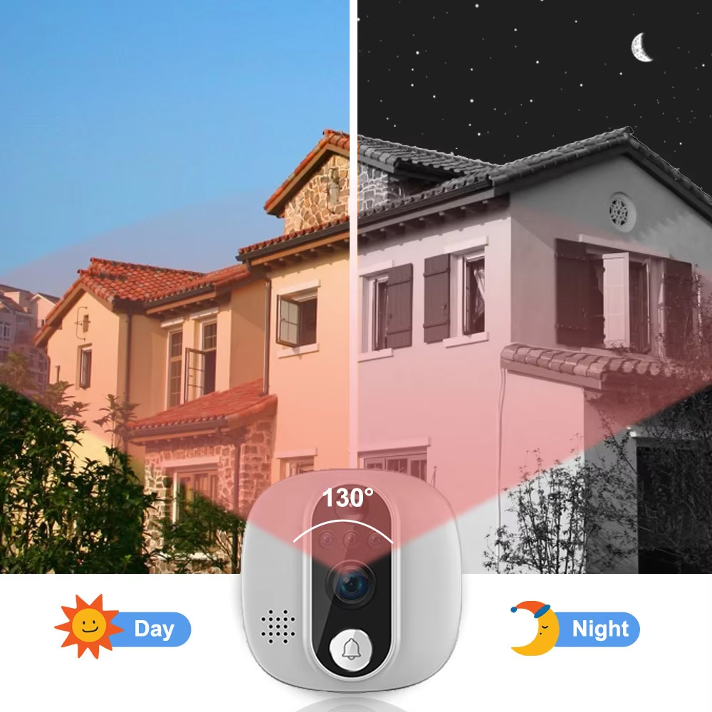 Tuya 1080P WiFi Door Bell Came - Home Security Doorbell Camera ulasan dan harga