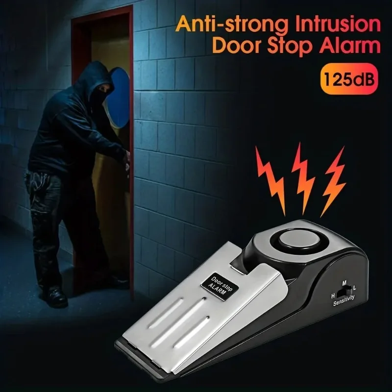 ZEXEF mini security protection - Door Wedge Alarm ulasan dan harga