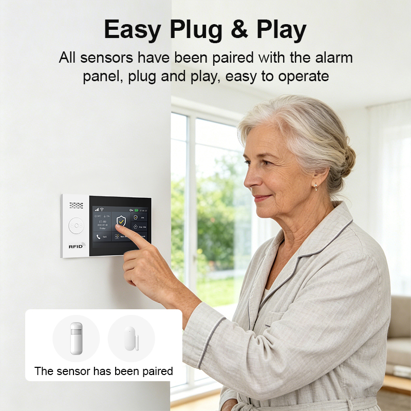 PGST 2G GSM WiFi Alarm System  - Home Security No Wifi ulasan dan harga