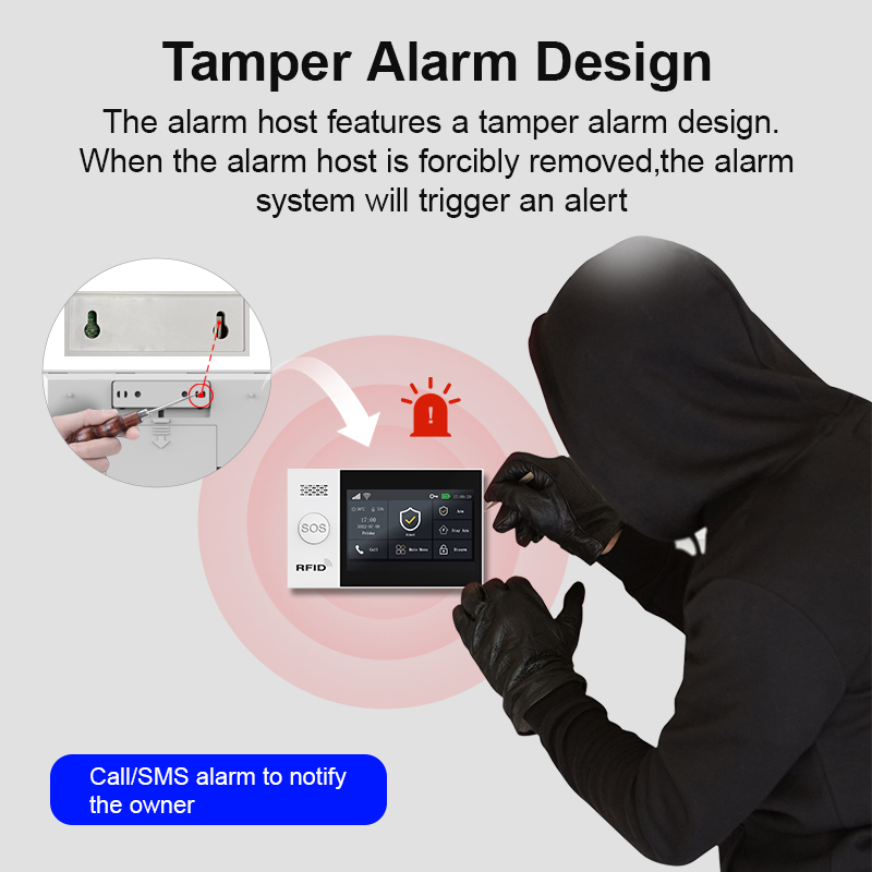 PGST 2G GSM WiFi Alarm System  - Home Security No Wifi ulasan dan harga