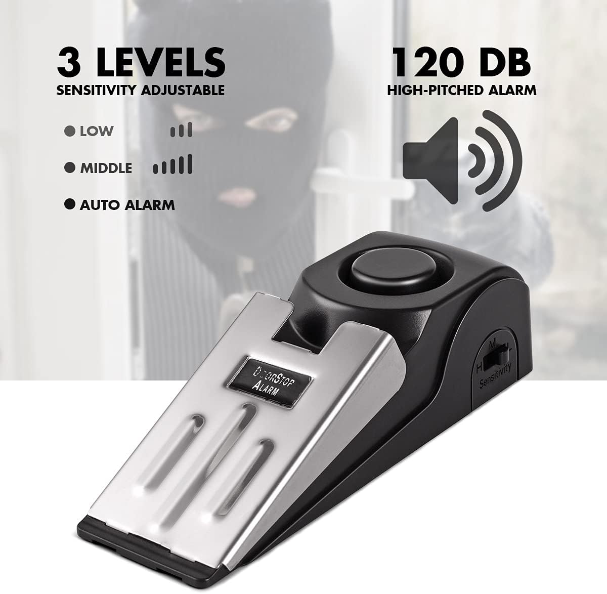 Door Stop Alarm, Door Stopper  - Door Wedge Alarm ulasan dan harga