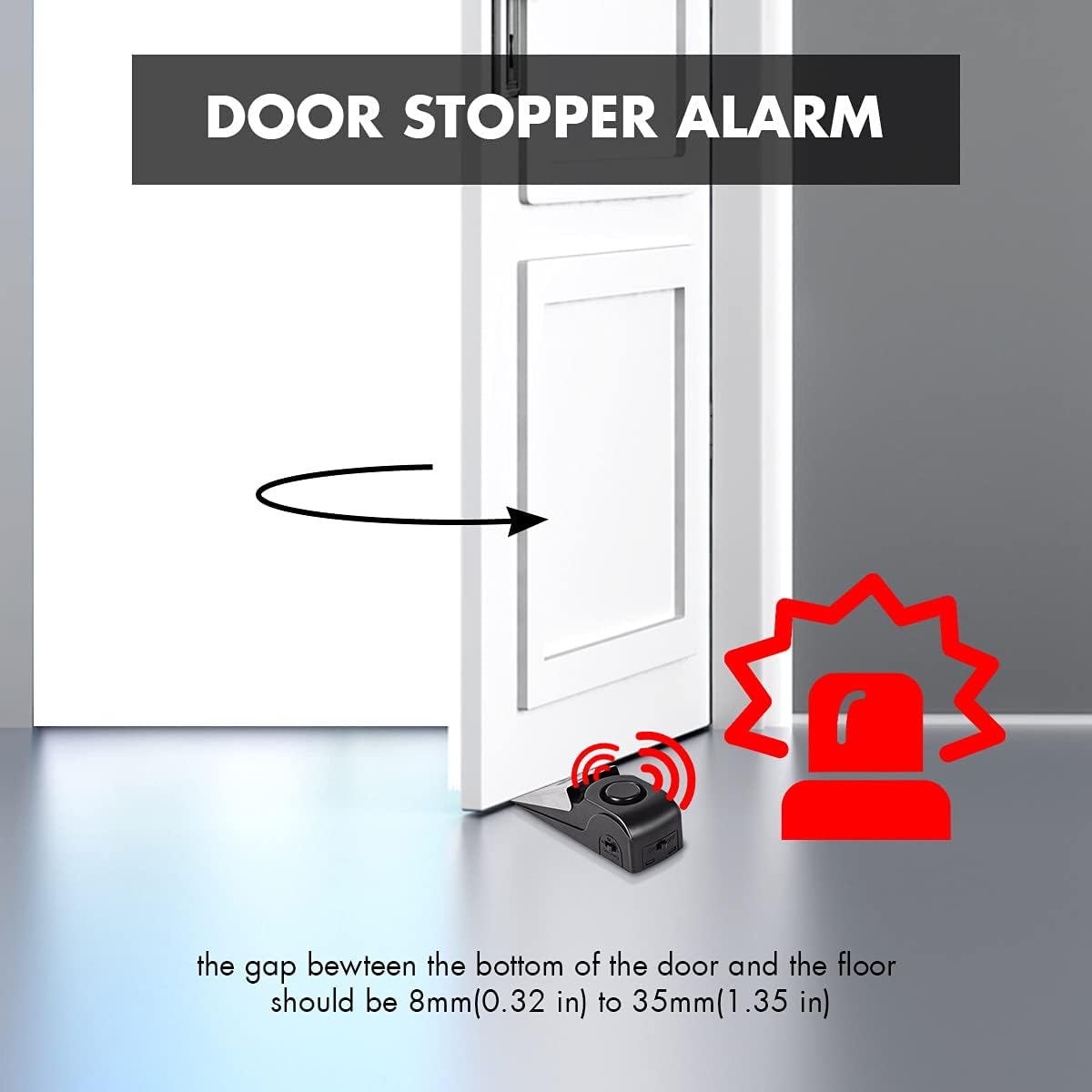 Door Stop Alarm, Door Stopper  - Door Wedge Alarm ulasan dan harga