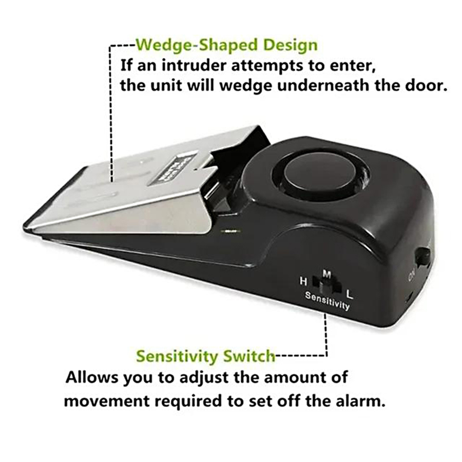 Door Stop Alarm, Door Stopper  - Door Wedge Alarm ulasan dan harga