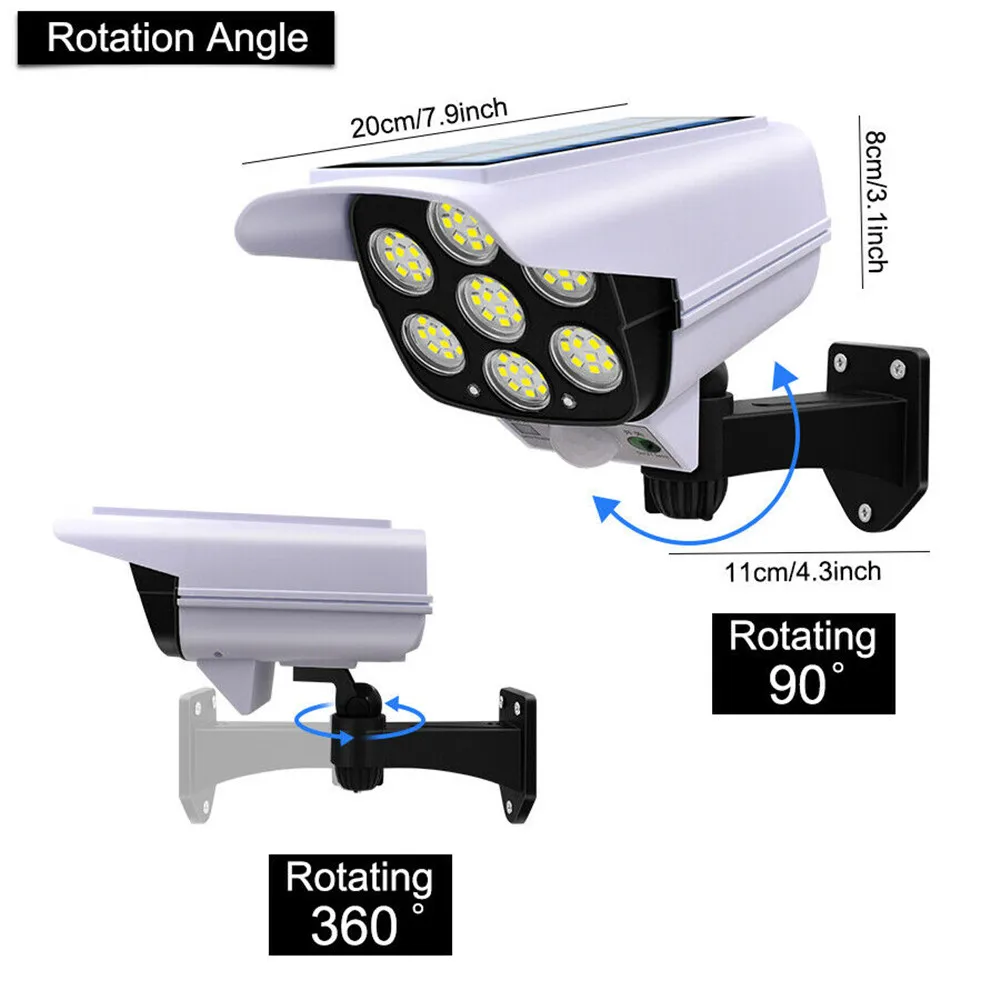 Outdoor Solar Light Motion Sen - Home Security Guard ulasan dan harga