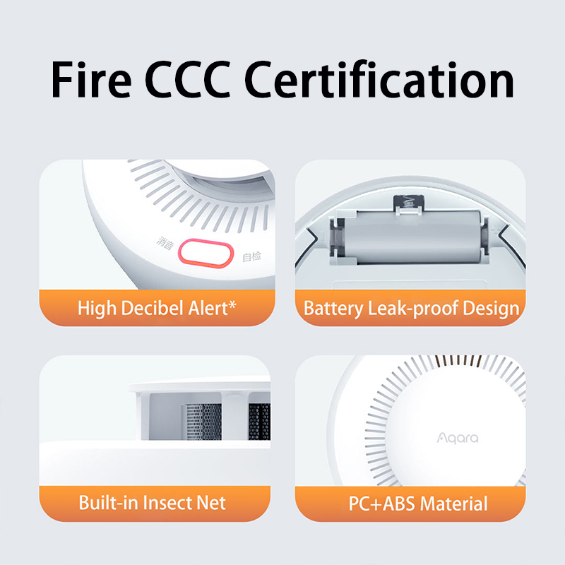 New Aqara Smoke Detector Zigbe - Mi Home Security Xiaomi ulasan dan harga
