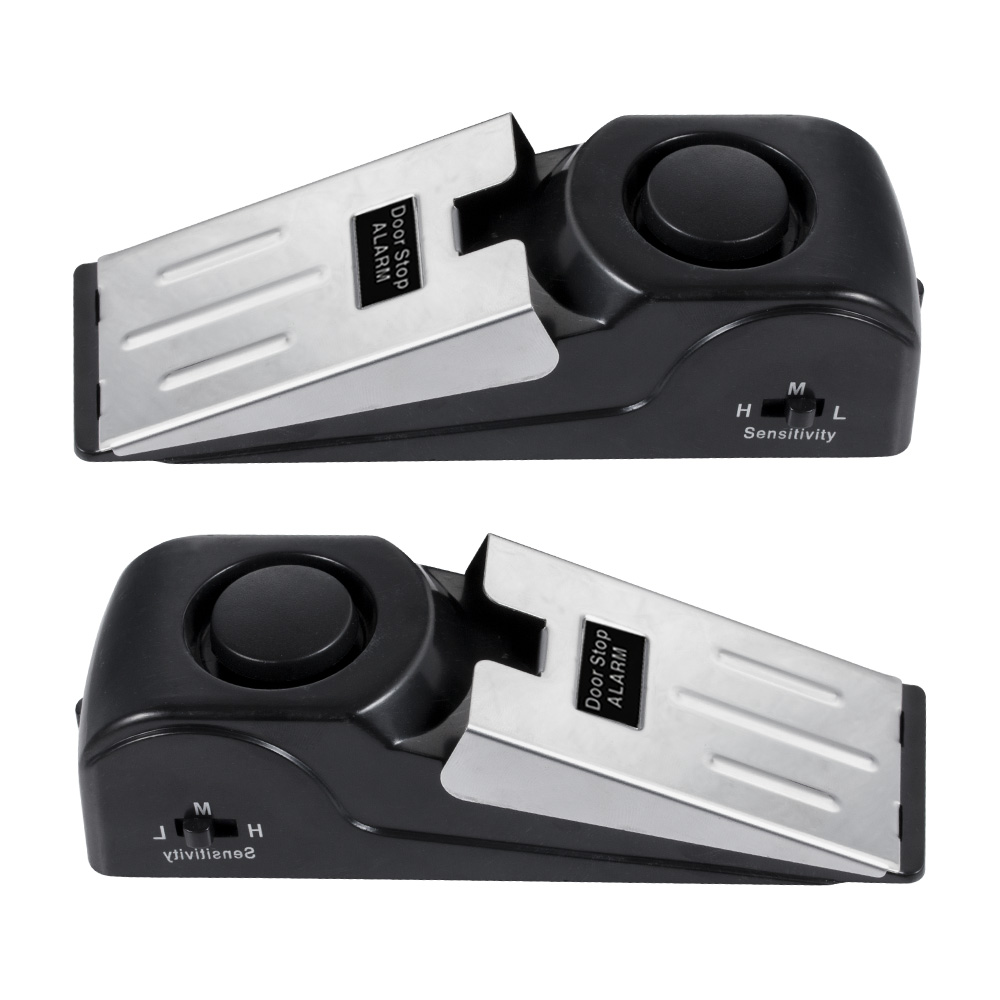 2pcs Door Stop Alarm for Home  - Door Wedge Alarm ulasan dan harga