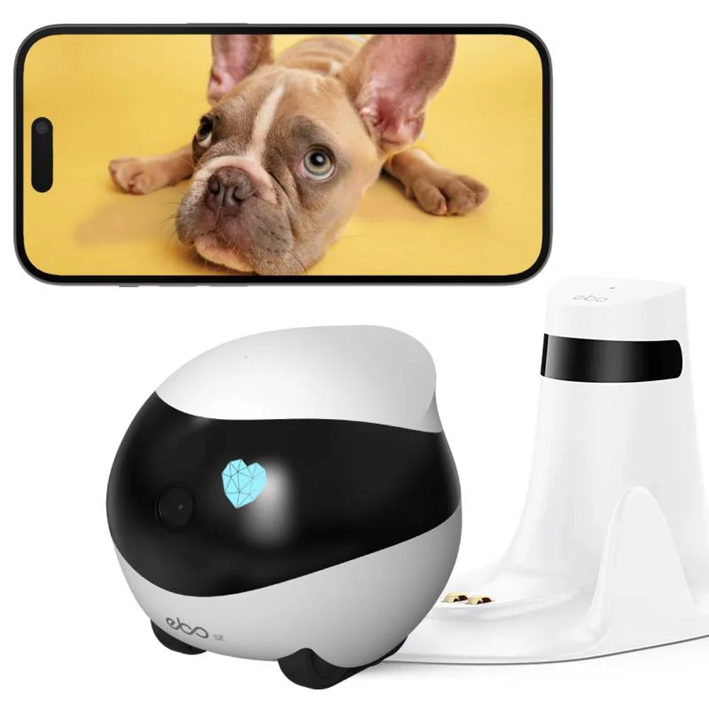 SE Camera Robot for Dog Cat Ba - Home Security Robot Dog ulasan dan harga