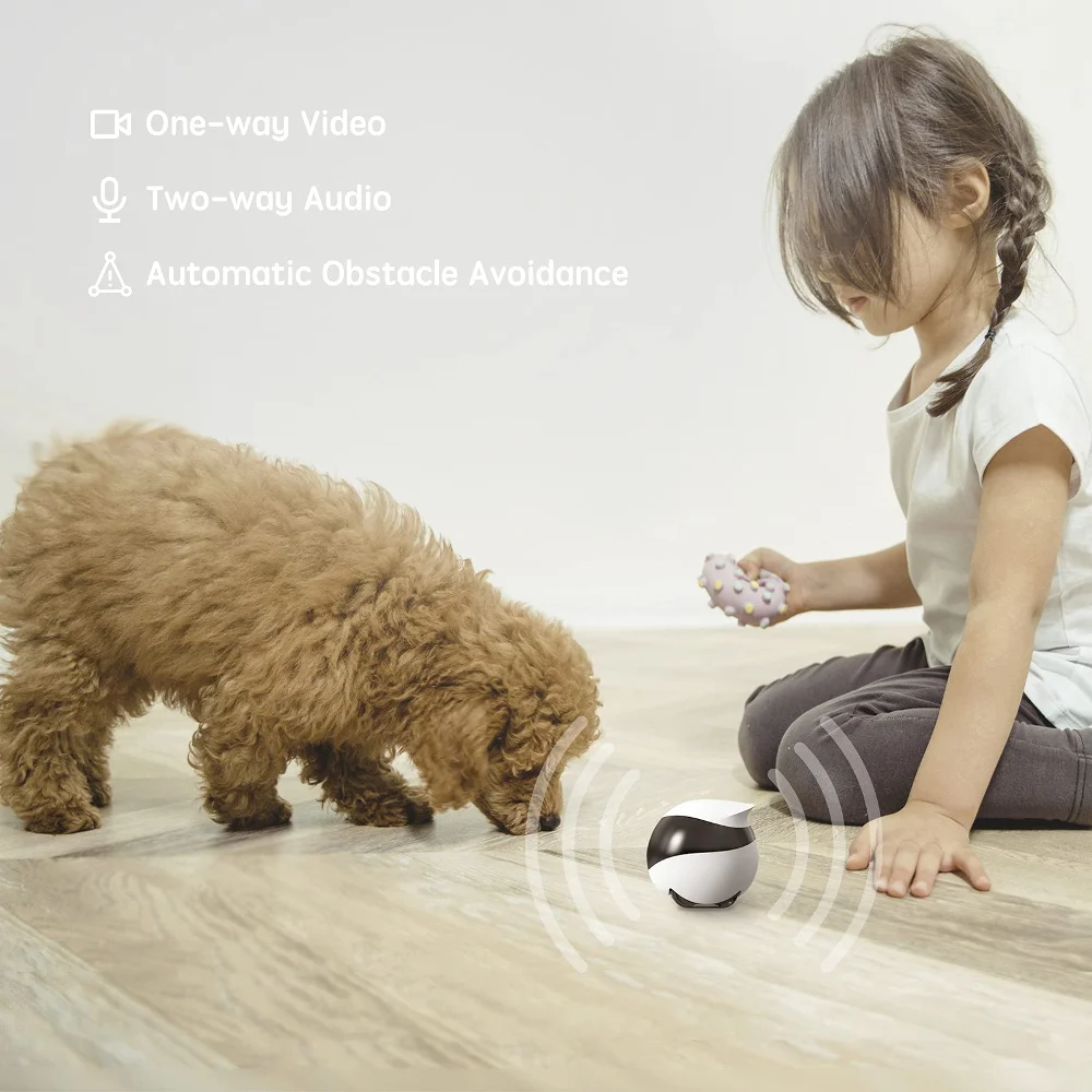 SE Camera Robot for Dog Cat Ba - Home Security Robot Dog ulasan dan harga